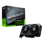 Tarjeta De Vídeo Msi Rtx 5060 8 Gb Gddr7 128 Bit Shadow 2x O