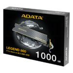 Unidad Sólida M.2 Adata Legend 860 1tb 6.000/5.000mb/s Color Negro